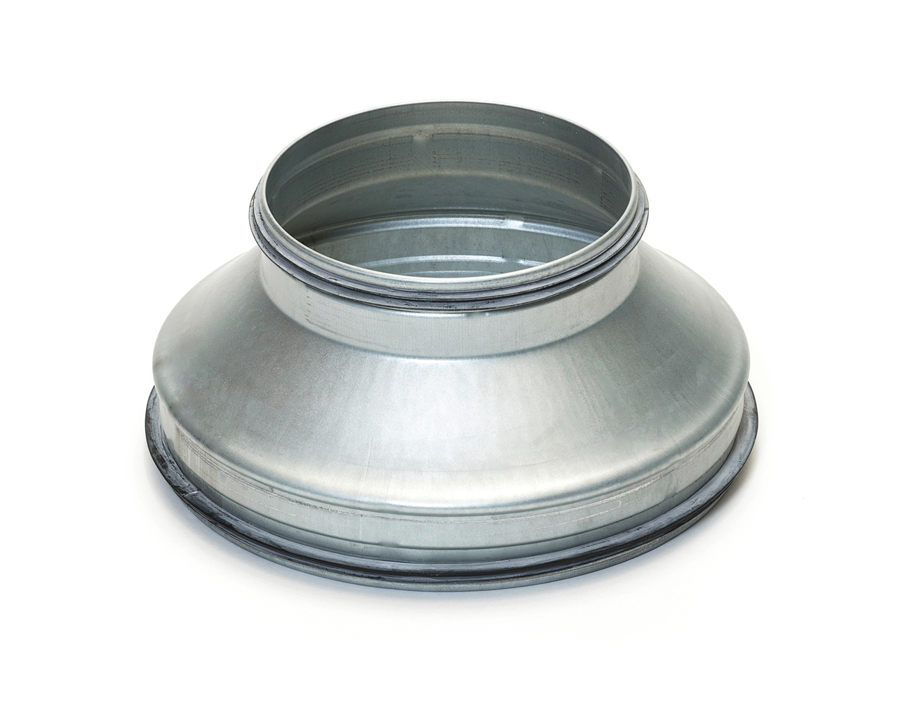 GV010.008K Pressed reducer male/male KEN-LOK (GV) The GV Pressed reducer for Spiralo ducts is a fitting that fits directly onto a duct on two sides.